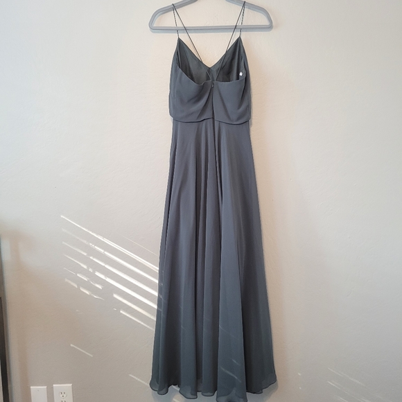 Jenny Yoo Inesse Bridesmaid‎ Dress Storm - Picture 2 of 9